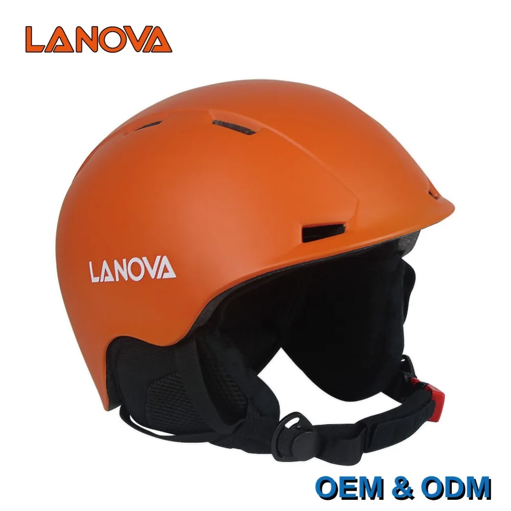 Lanova, 3 размера, лыжный шлем, детский, мужской, женский, сноуборд, лыжный шлем, высокое качество, PC+ EPS, оранжевый, снежный, катание на коньках, скейтборд, лыжный шлем