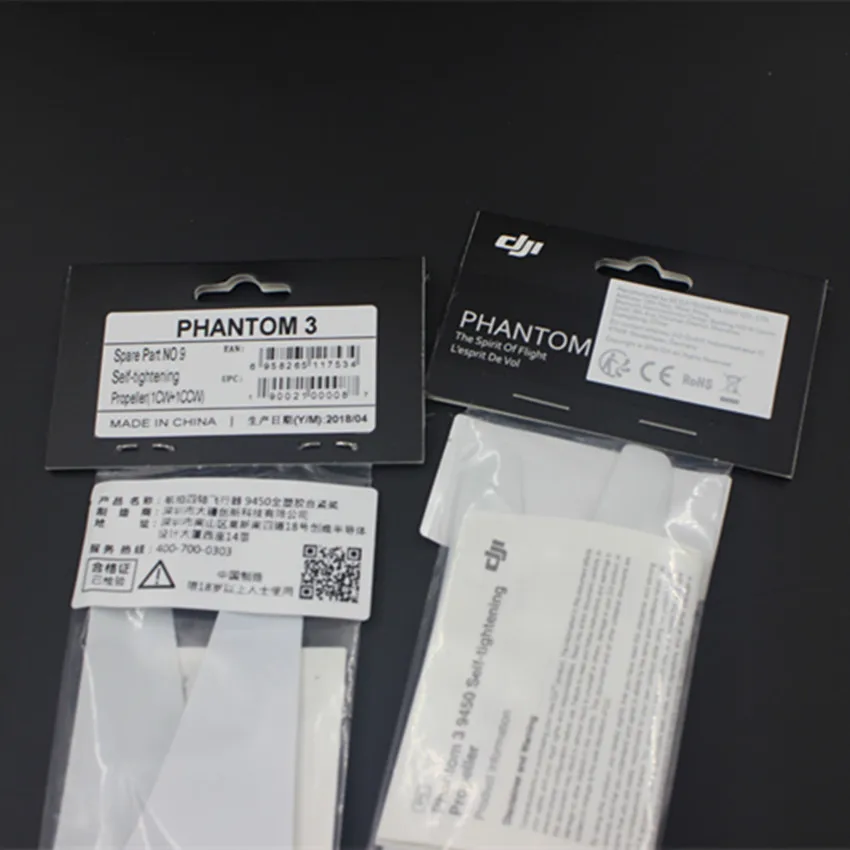 L совершенно новый 9450 пропеллер (полностью белый) для Квадрокоптер DJI Phantom 3