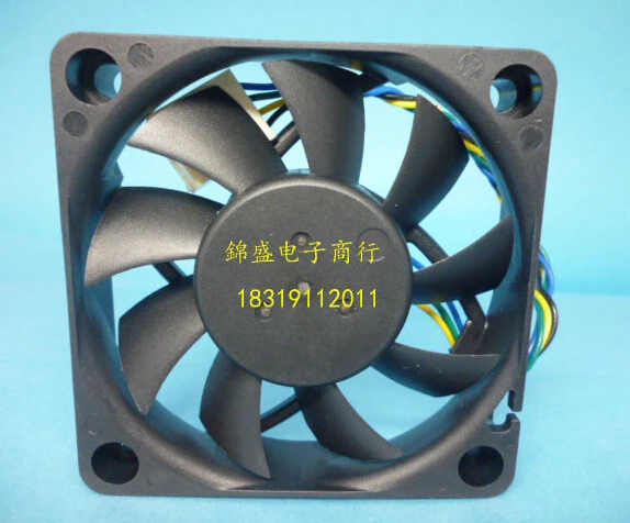 Оптовая продажа: 60*60*13 12 В 0,36a AFB0612VHC 4-линейный ШИМ Интеллектуальный вентилятор для процессора с контролем температуры