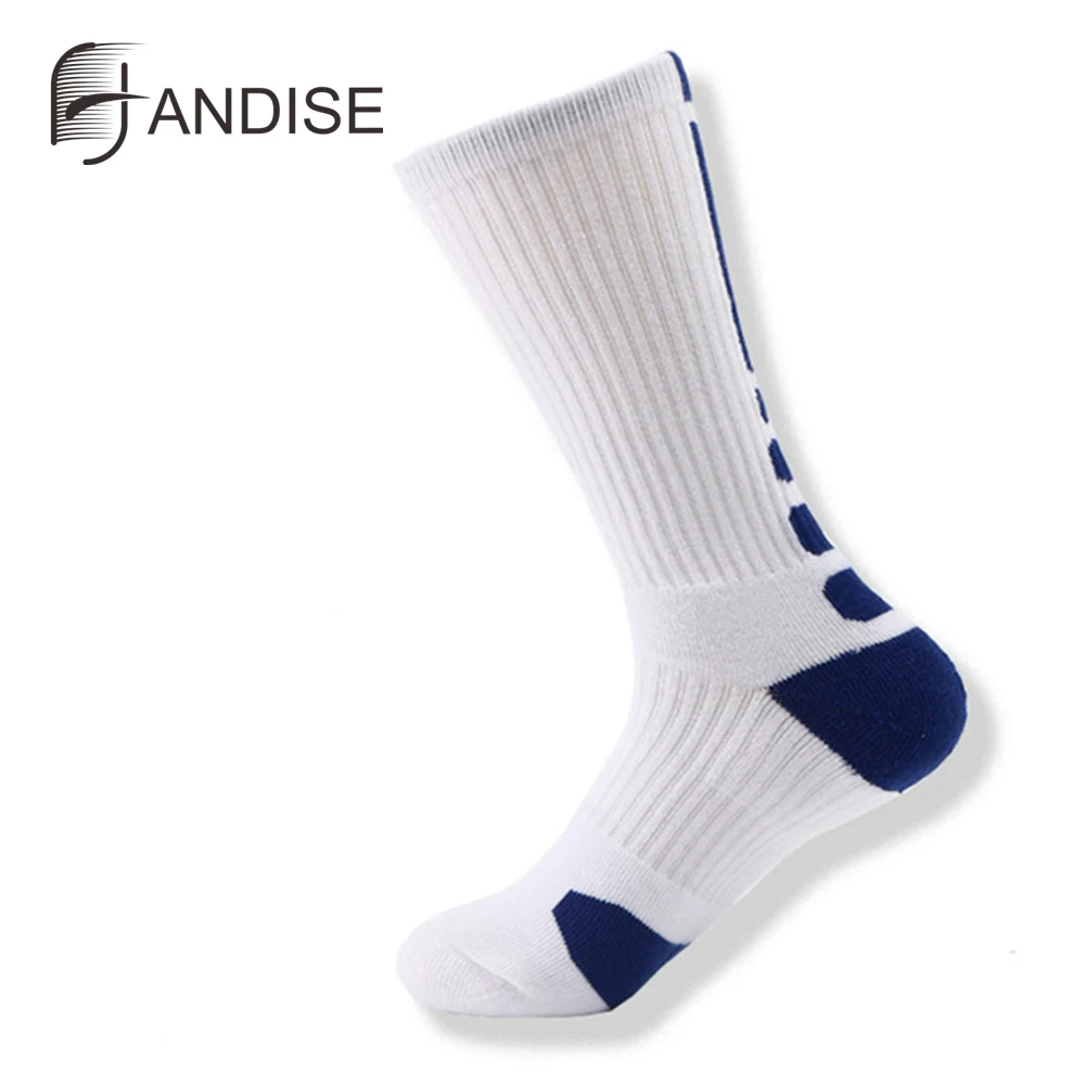 white high cut 2 Мужские спортивные носки для верховой езды Велоспорт Баскетбол бег спортивные носки летние пеший Туризм Теннис лыжный человек для женщин велосипед - Цвет: white high cut 2