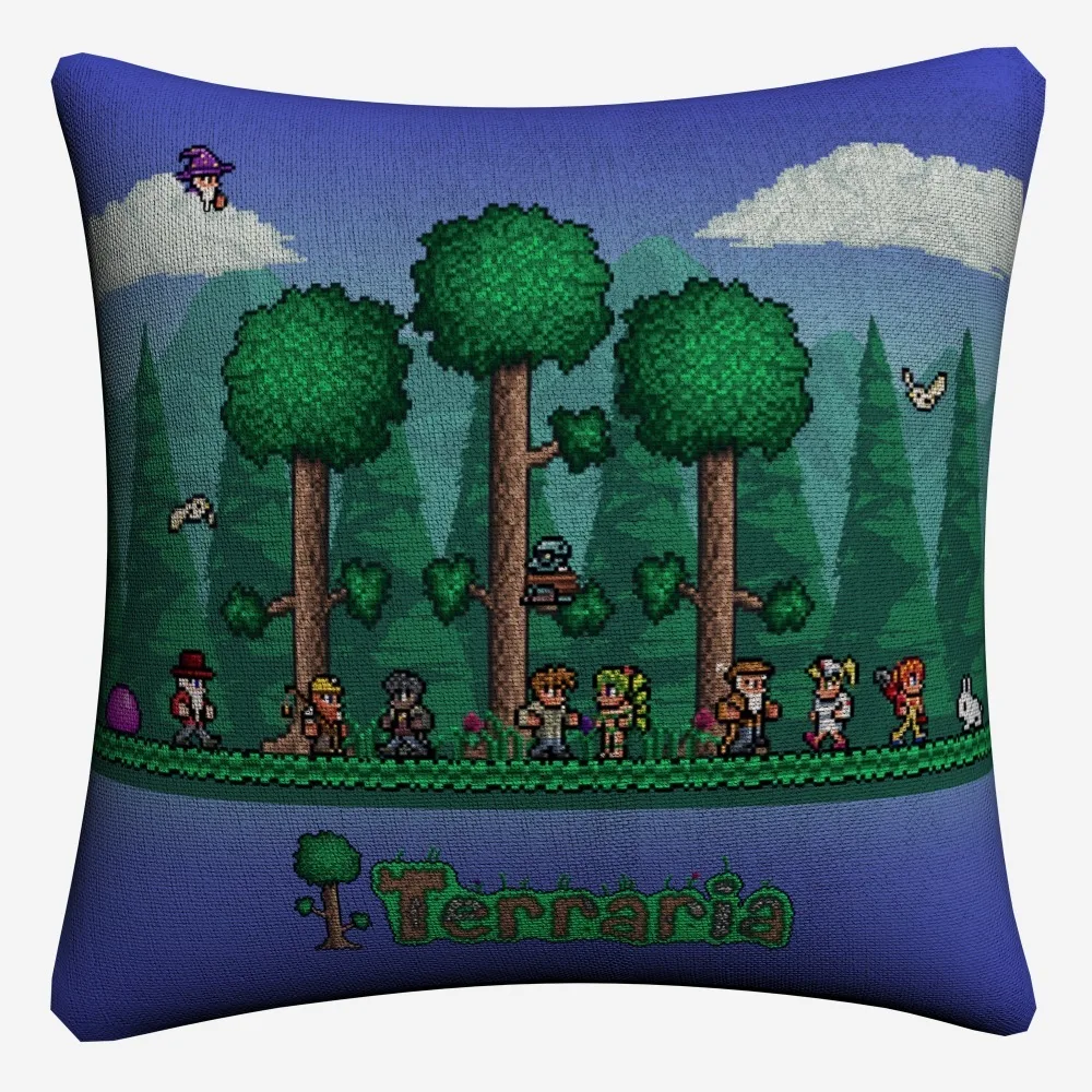 Terraria видео игры работа декоративные хлопок белье Чехлы для подушек 45x45 см диван наволочка на подушку для стула домашний декор Almofada
