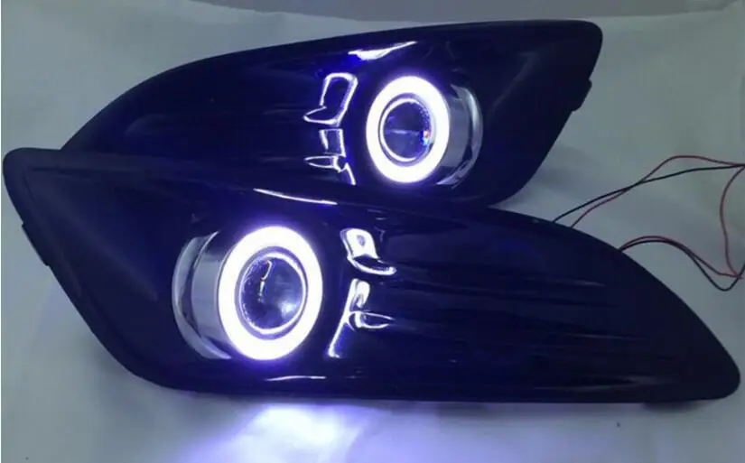 Автомобильный бампер головной светильник для форд фиеста туман 2013 ~ 2016y Fiesta