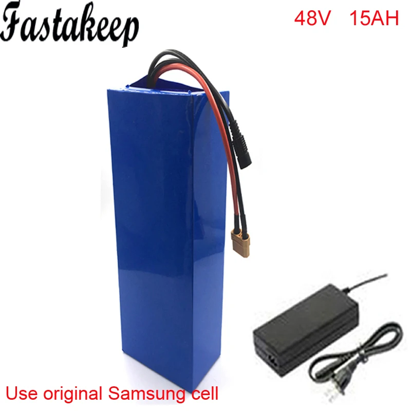 Без налогов 1000w 48V блок батарей электрического велосипеда с 30A BMS 48v 15ah bafang bbs02