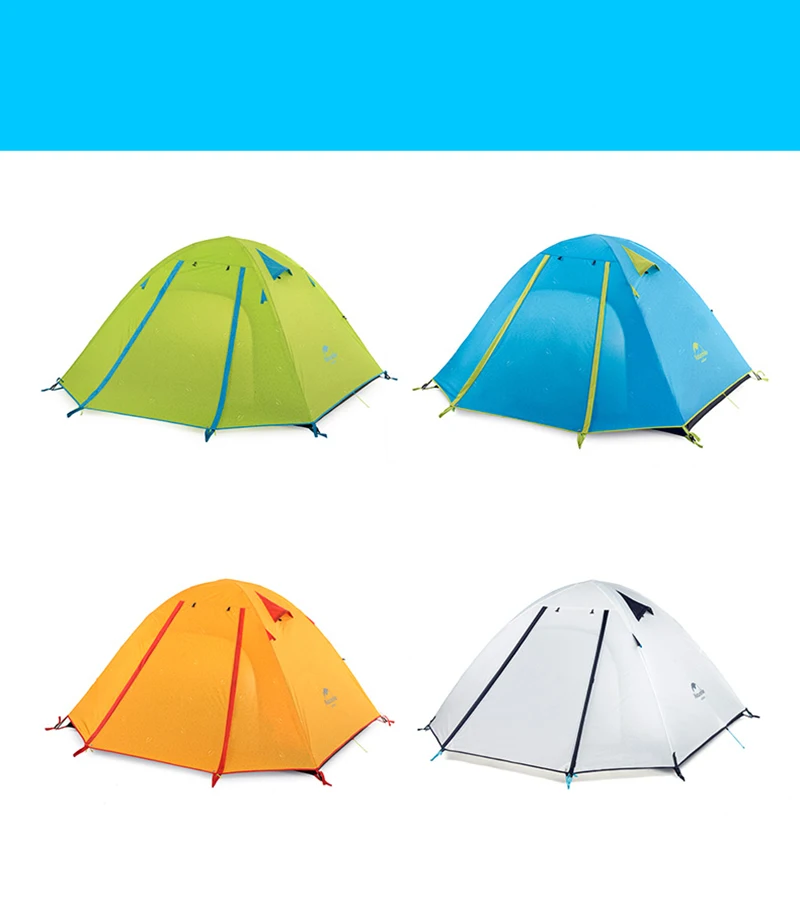 NatureHike завод продает 4 сезона 215x215x130 см двойной слой 4 человека Открытый для похода и кемпинга путешествия палатка P4