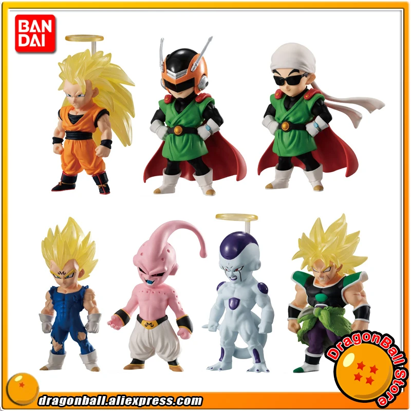"Dragon Ball SUPER: Broly" BANDAI ADVERGE 10 Коллекция Рисунок-полный набор из 7 шт. Gokou Gohan Vegeta Buu Broly Freeza