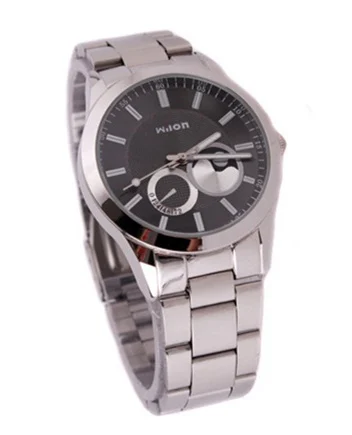 Hot sale women men's wristwatch full steel strap watch quartz lover's unisex high quality dress men clock | Наручные часы