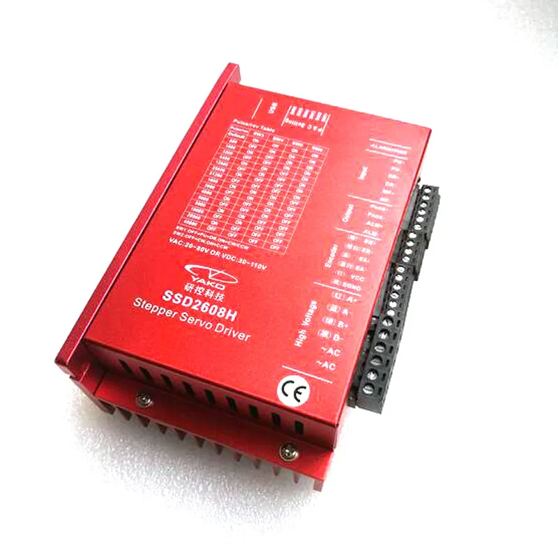 Драйвер шагового двигателя серии SSD2608H 86 детали для фрезерного станка с замкнутой