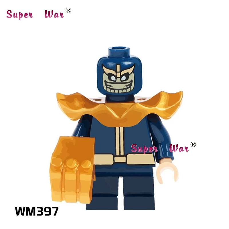 WM397 Один skeletor Доктор Кто зимний солидер Железный человек танос огненный шторм Звездный огонь строительные блоки модели Кирпичи игрушки для детей комплект - Цвет: WM397
