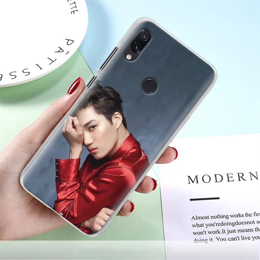 EXO band k-pop kpop чехол для телефона для Xiao mi Red mi 7 5 6 Pro Note 7 Pro 5 5A 6 mi A1 A2 8 Lite 9 чехол Coque