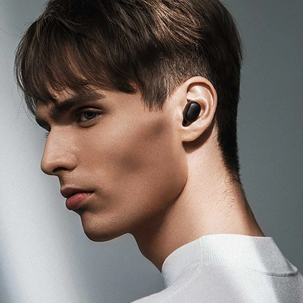 Xiao mi Red mi Airdots TWS mi Bluetooth 5,0 наушники Молодежная версия стерео mi ni Беспроводная bluetooth-гарнитура с mi c