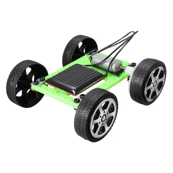 Mini Solar Powered Toy DIY Assembly Car Kit Children Gift Educational Puzzle IQ Gadget Hobby Robot Newest 8x7.5x3.2 cm |