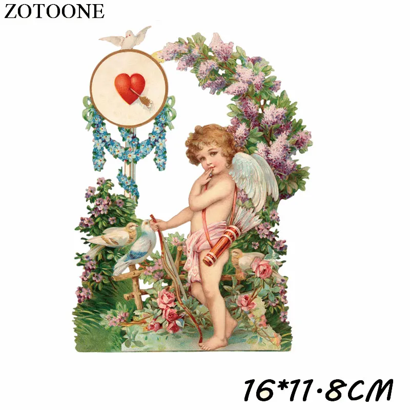 Пластыри с утюгом на пластырь Pretty Angel Patch Diy Украшение легко наносить бытовые