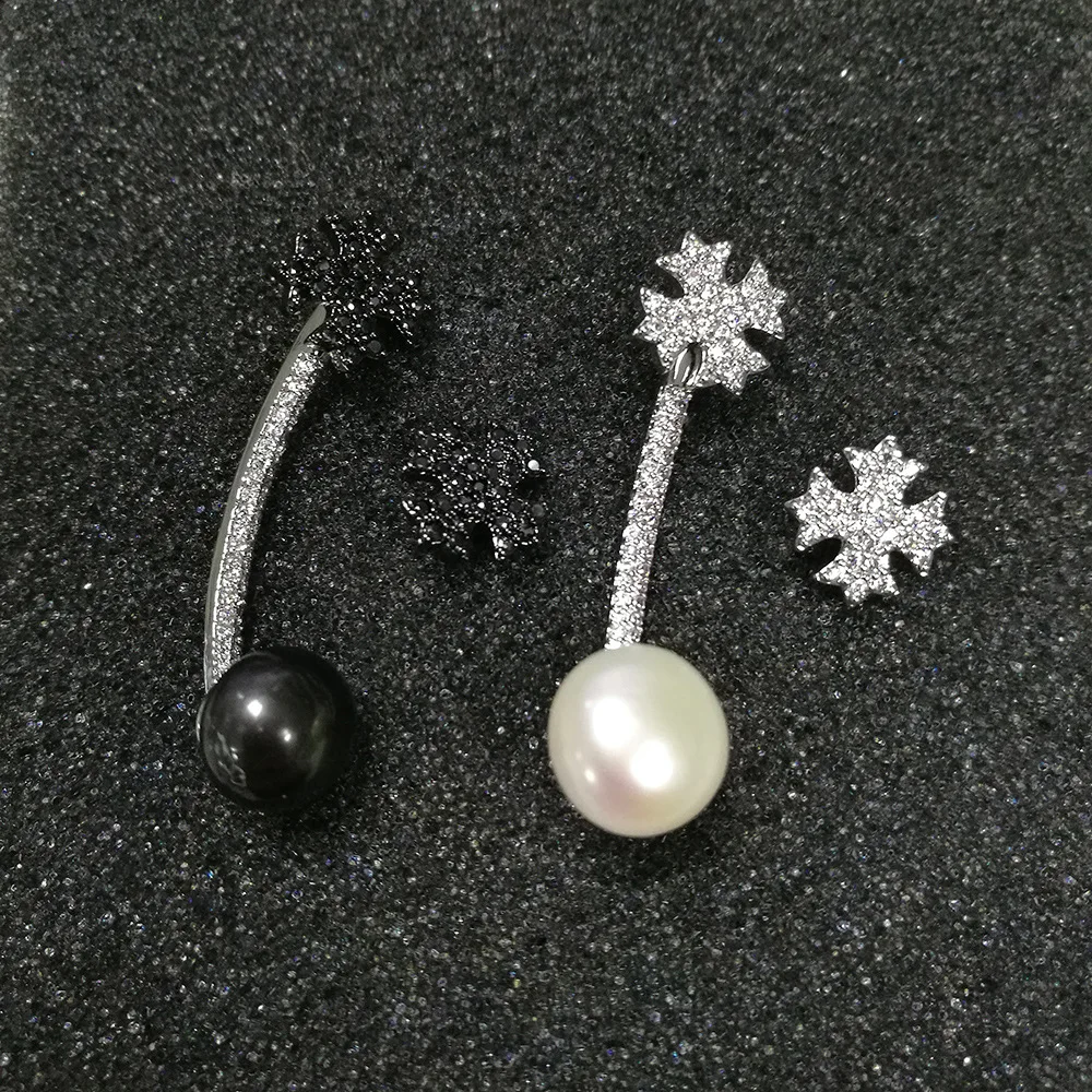 Уникальный AB дизайн крест жемчужные серьги с имитацией жемчуга массивные Brincos