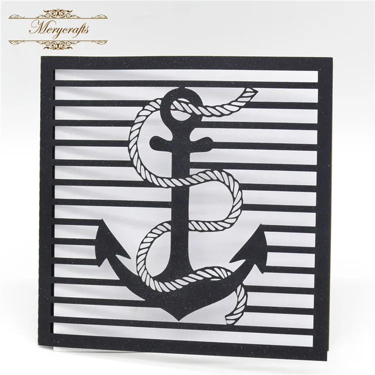 Элегантный дизайн якоря пригласительная открытие церемонии|card design|card cardcard invitation