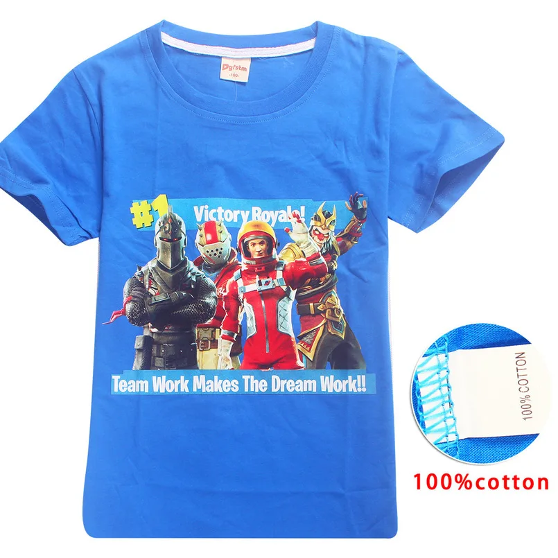 Children T-Shirt Fashion Fortnite Children's Clothing T-shirt Pattern Roupas Infantis Menino Set | Детская одежда и обувь