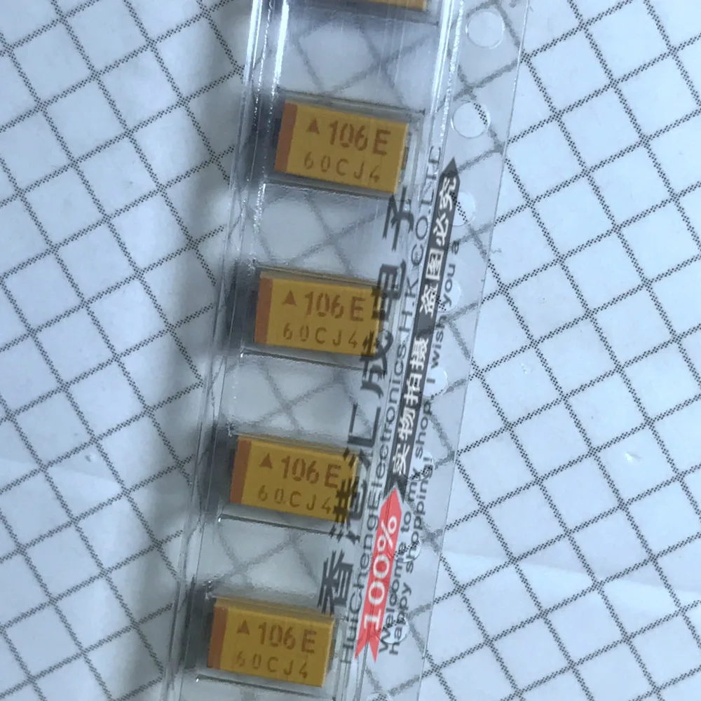 TAJC106K025RNJ 10UF 106K 106P 25V C/6032 SMD tantalum capacitors New Original |