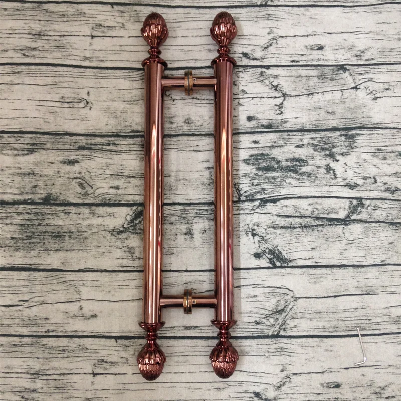 Роскошные сверхпрочные дверные ручки из нержавеющей стали европейский стиль