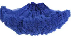Royal blue Сексуальная кружевная мини-юбка для скейтера, Тюлевая юбка, вечерние юбки-пачки для танцев, Женская юбка-американка в стиле Лолиты, Faldas Saia jupe courte, Нижняя юбка - Цвет: Royal blue