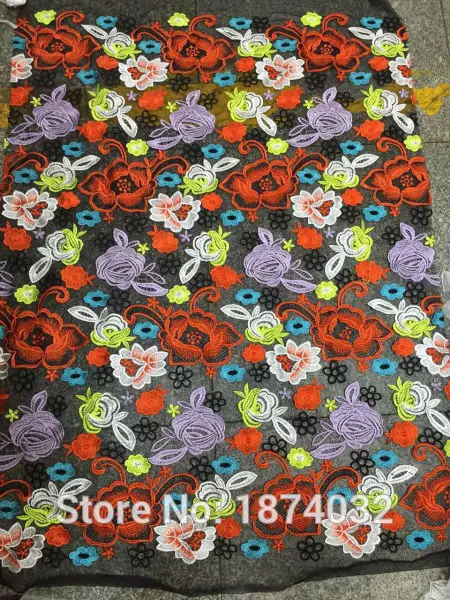 Французское кружево африканская гипюровая кружевная ткань высококачественное