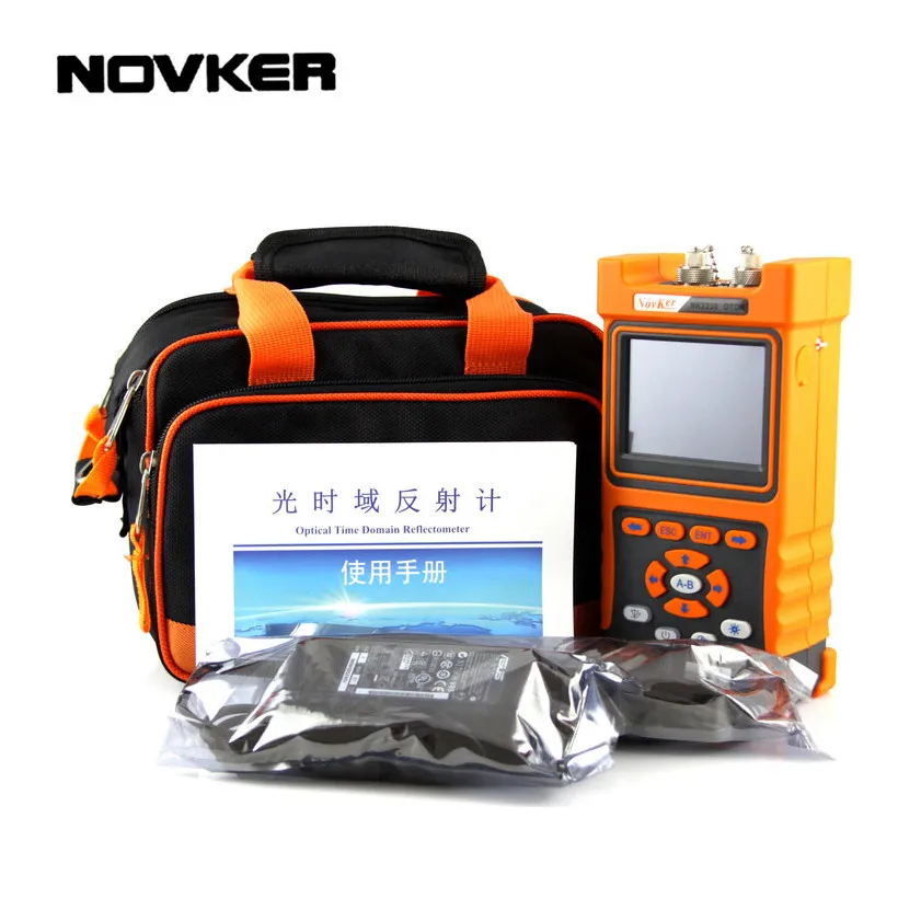 NOVKER NK2000 ручной OTDR 26/28 дБ 80 км 1310/1550нм Бесплатная доставка|Оптоволоконное
