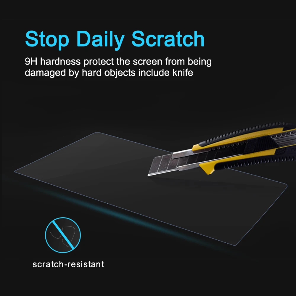 8 дюймовая автомобильная навигация с закаленным стеклом защита экрана Стальная