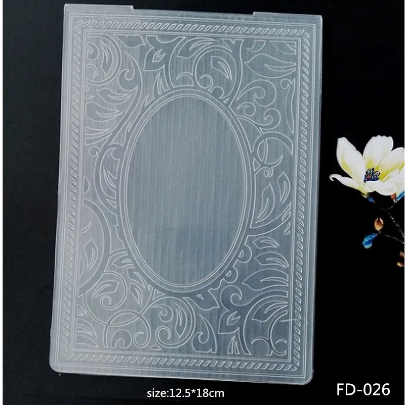 Пластиковые папки для тиснения скрапбукинга DIY ремесленный шаблон фотоальбом