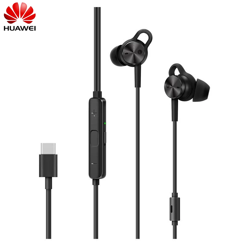 Наушники HUAWEI с активным шумоподавлением 3 CM Q3 USB разъем типа C гарнитура гибридные