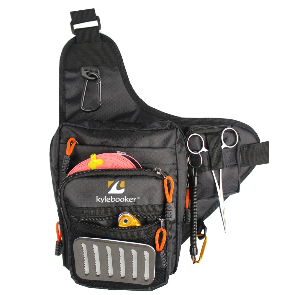 New Men's Fly Fishing Gear Satchel Bag Multi-Purpose Shoulder Messenger Outdoor Sport Lure Bags Pesca Tackle Waist | Спорт и
