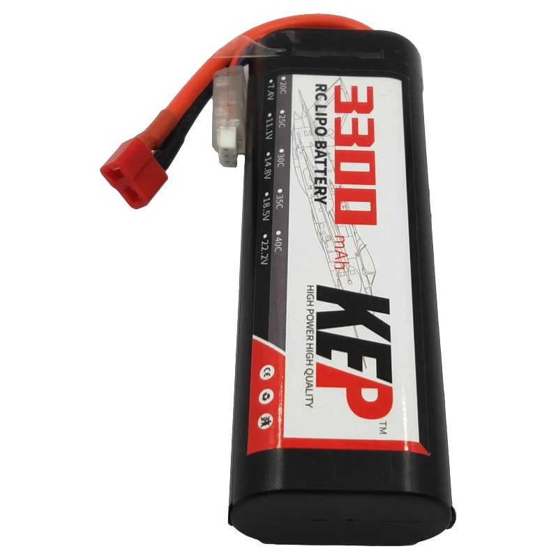 1 шт. 2 3 RC Lipo батарея 2S 7 4 В 3300 мАч 35C жесткий чехол Bateria для радиоуправляемого