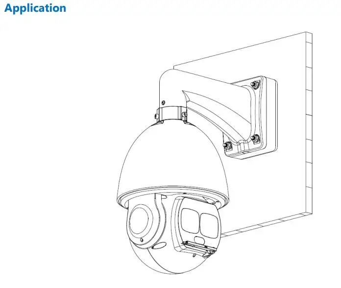 DH PFA120 Водонепроницаемый распределительная коробка для купольная IP камера Камера