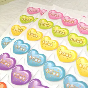 24 шт.лот сделай сам Любовь лазерная Золотая фольга Угловые бумажные наклейки для фотоальбомов фитинг ручная работа рамка Украшение скрапбукинг