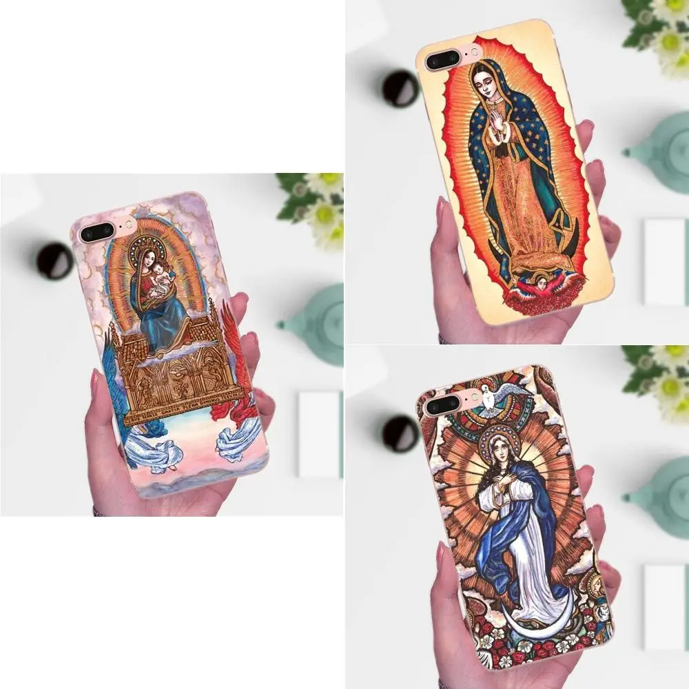 Our Lady Of Gate Dawn Mary Jesus Loreto Guadalupe для Galaxy J1 J2 J3 J330 J4 J5 J6 J7 J730 J8 2015 2016 2017 2018 mini Pro|Бамперы| |
