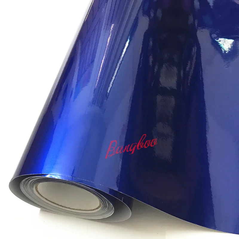 

1.52*18m High Quality Car Vehicle Glossy Metallic Chrome Car Decoration Vinyl Sticker