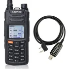 ABBREE AR-F6 Walkie Talkie, полнодиапазонная многофункциональная рация DTMF 999CH, VOX, DTMF, функция SOS сканирования, секундомер, функциональный цветной ЖК-дисплей