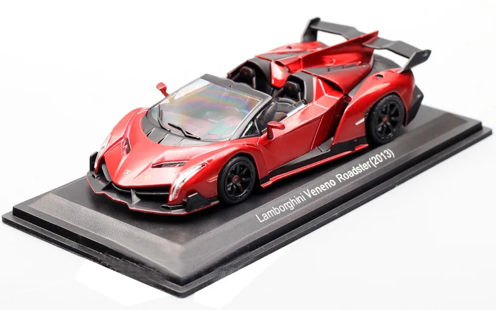 Литая под давлением игрушка модель 1:43 Lambor ghini Veneno Roadster 2013 Спортивный гоночный