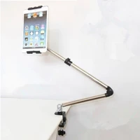 vmonv 360 degree flexible long arm tablet phone holder stand for 4 to 10 inch ipad mini air iphone x lazy bed table stand mount