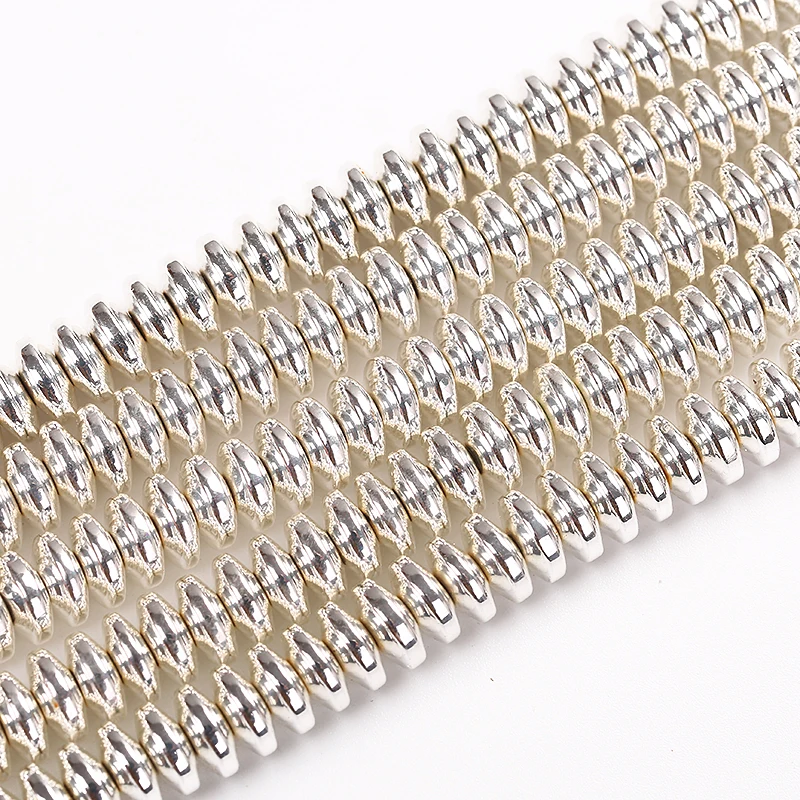 Серебряный гематит 4 6 8 мм размер на выбор подходит для самостоятельного