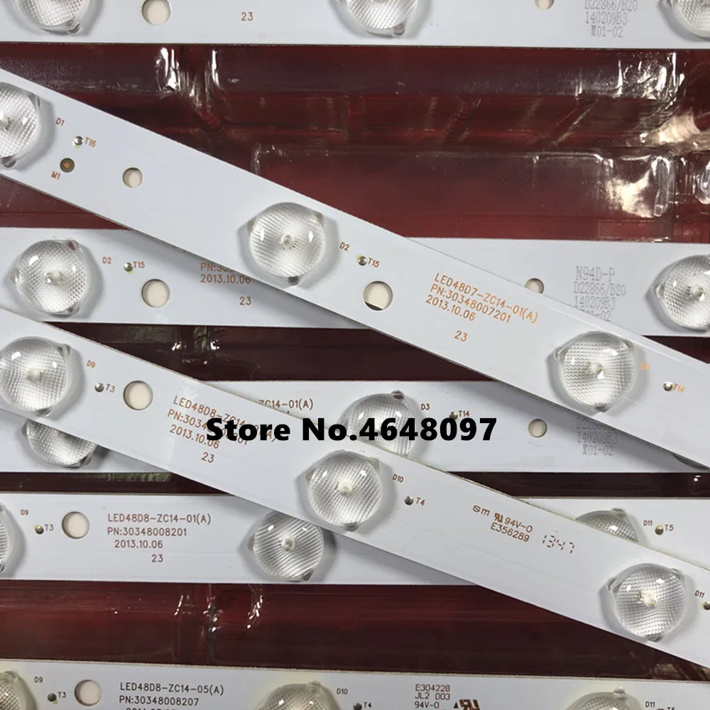1lot=10Pcs LED Backlight For Hai er LE48F3000W Light Bar LED48D7-ZC14-01 LED48D8-ZC14-01
1lot=10Pcs LED Backlight For Hai er LE48F3000W Light Bar LED48D7-ZC14-01 LED48D8-ZC14-01