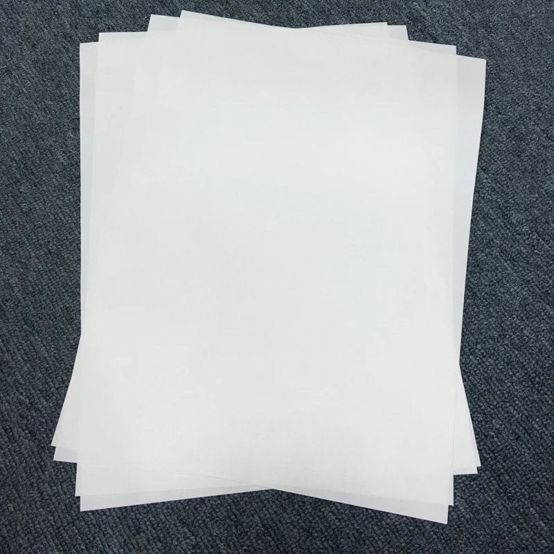 Фото 100 листов сублимационная термопереводная бумага темно/Черный Цвет футболка