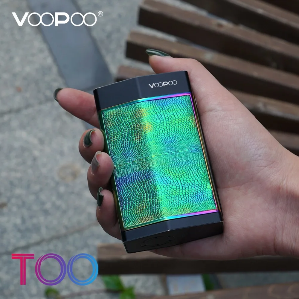 Оригинальный боксмод VOOPOO TOO 180 Вт TC чип GENE с питанием от аккумулятора 18650 вейп