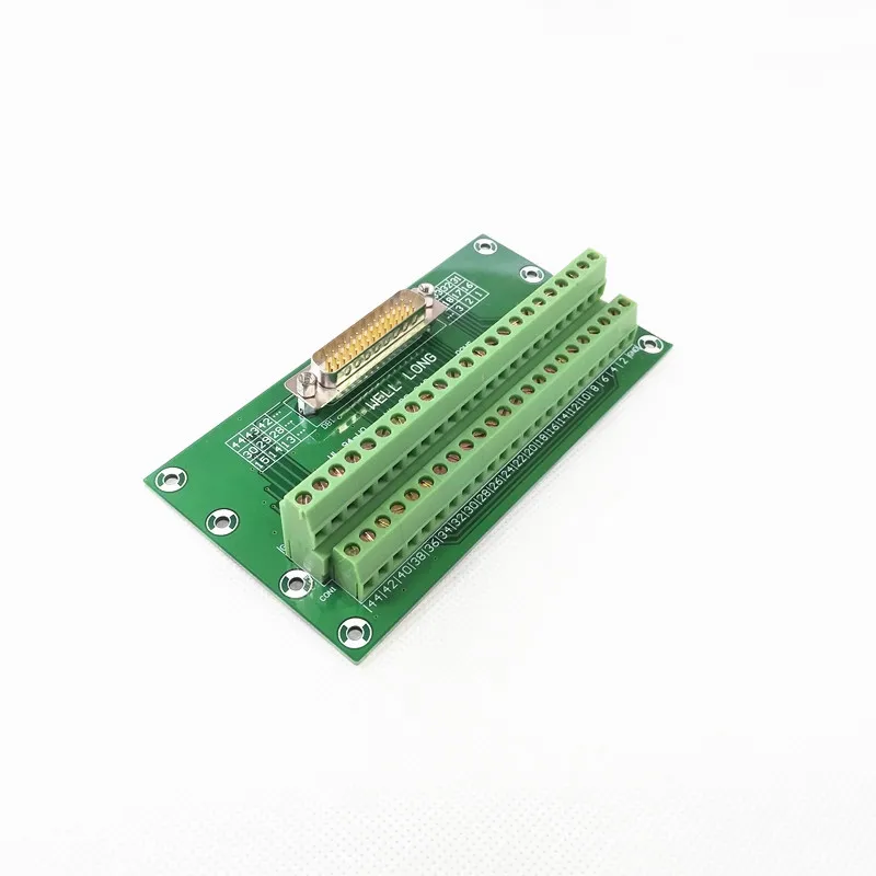 

D-SUB DB44 Male Header Breakout Board, Terminal Block, Connector.