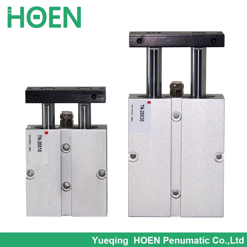 Заводская цена двойной воздушный цилиндр с двойным стержнем TN 20x70 20 70 цилиндр|double