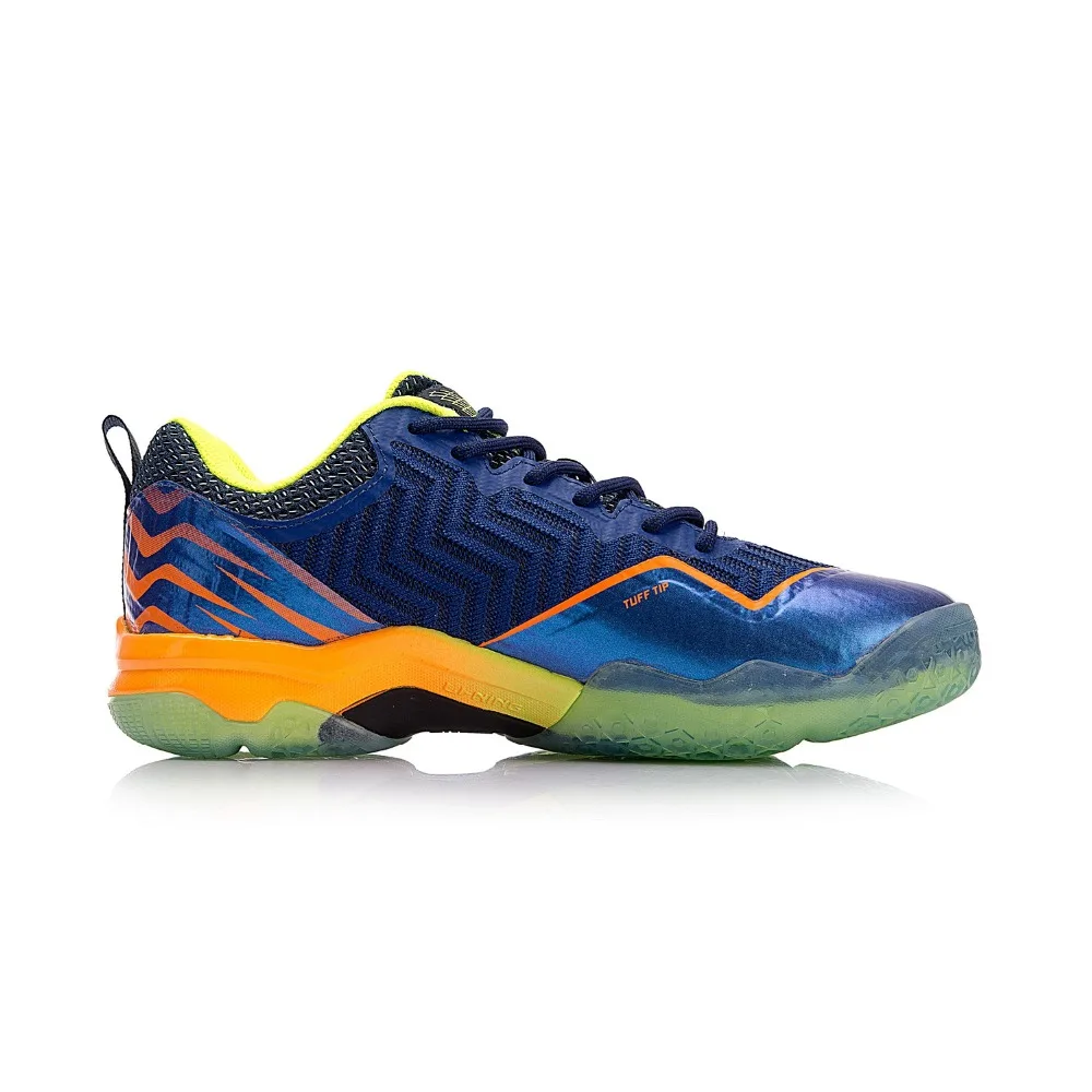 Li-Ning/Мужская профессиональная обувь для бадминтона SONIC BOOM KNIT LN BOUNSE+ подкладка на подкладе, носимая спортивная обувь, кроссовки AYZN011 XYY073