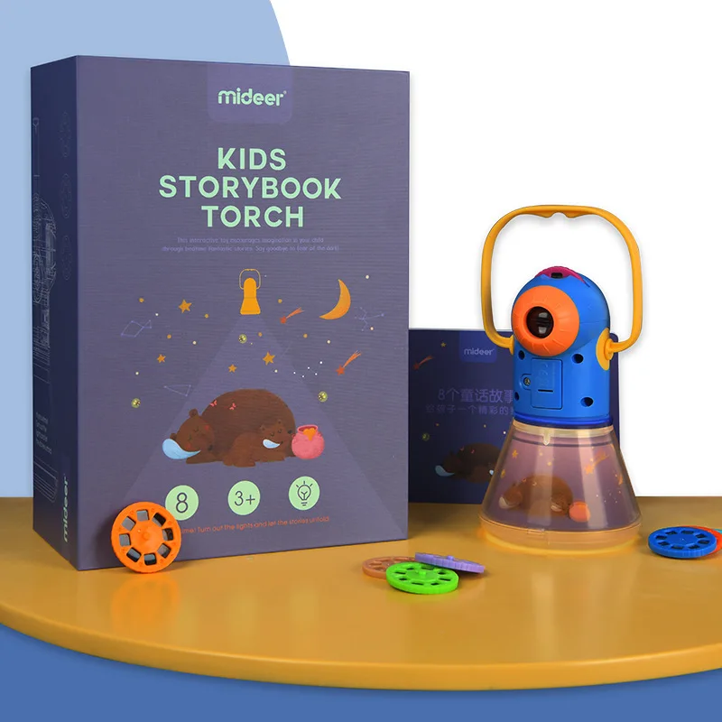 Детский сборник сказок игрушка фонарь материалы montessori проектор сенсорные