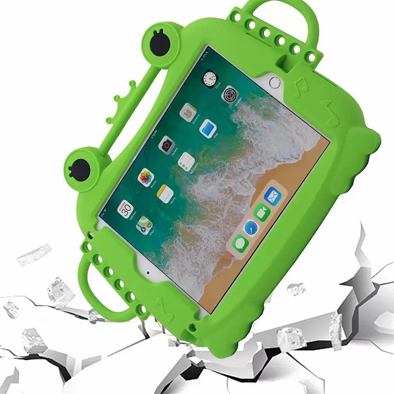 Силиконовый прекрасный чехол для ipad A1822 A1823 A1893 ударопрочный Детский мягкий нетоксичный детский чехол для ipad+ ручка