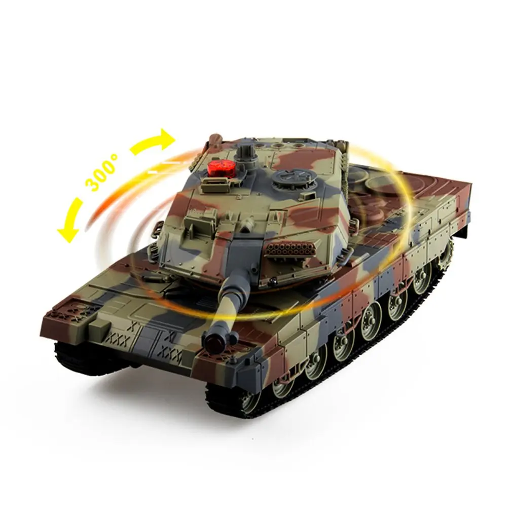 516 10 1/24 RC Гусеничный Танк ИК пульт дистанционного управления игрушки