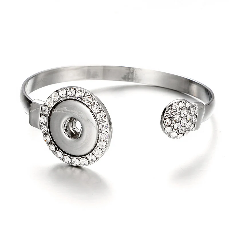 Новые кнопки серьги-гвоздики с кристаллами Swarovski металлический браслет защелкой