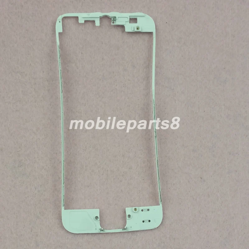 Черная/белая передняя панель с жидким клеем для iPhone 5 100 шт. средняя рамка