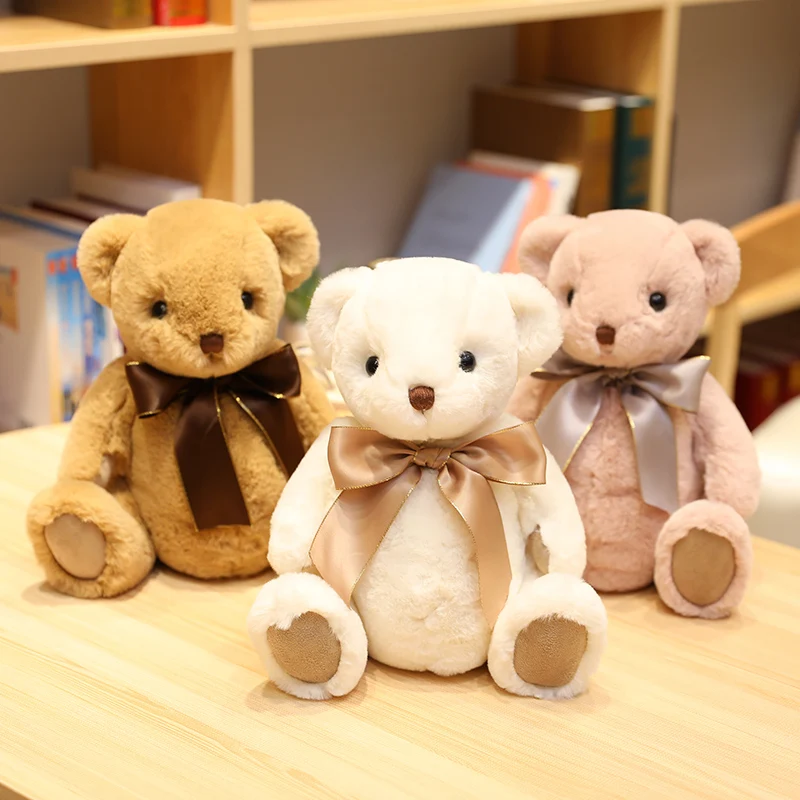 

High quality 25cm cute teddy bear doll bear plush toys baby toys to send children birthday gifts Christmas gifts girls toys
