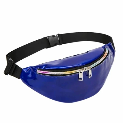 Dark Blue AOTIAN Женская поясная сумка, Паровая Панк Сумка для ног, светоотражающая лазерная сумка на плечо, Женская поясная сумка, Женская поясная сумка, A30 - Цвет: Dark Blue